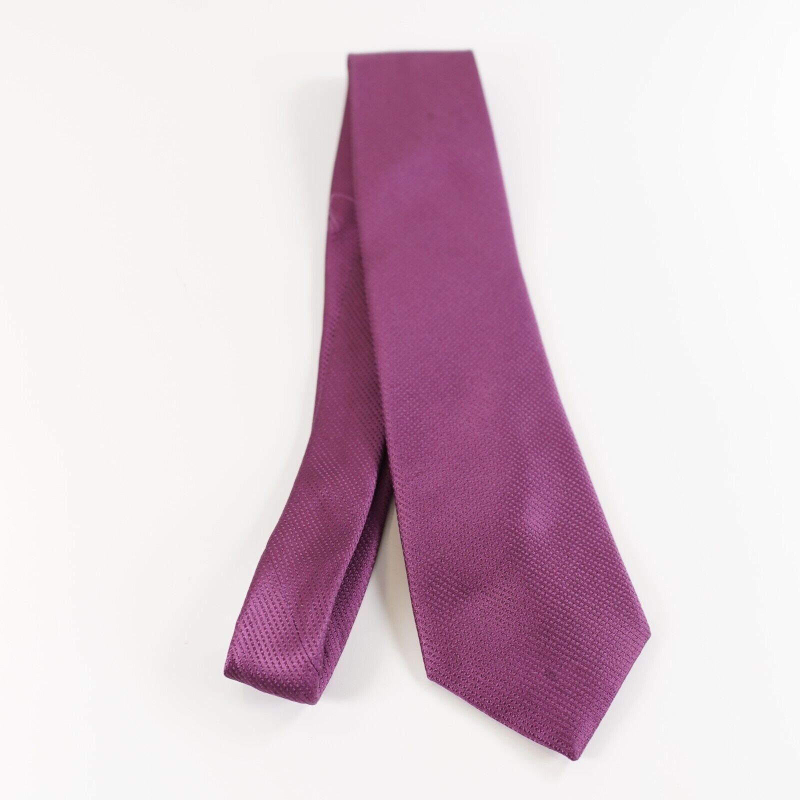 Michael Kors Michael Kors Purple Polka Dot Woven Silk Tie Size ONE SIZE - 6 Thumbnail