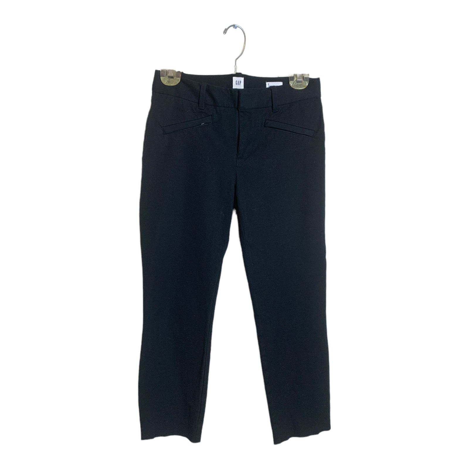 Gap Gap black curvy skinny ankle pants size 2 Size 26" / US 2 / IT 38 - 6 Thumbnail