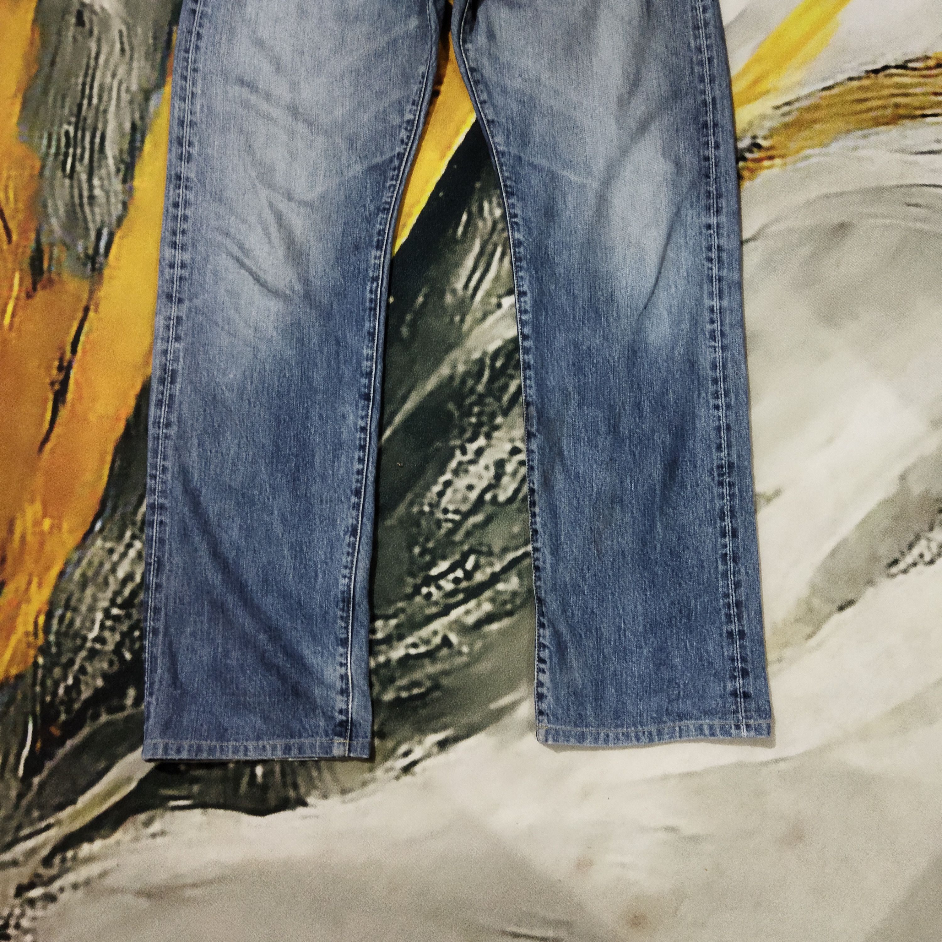 Japanese Brand VINTAGE JAPANESE BLUE JEANS PANTS Size US 33 - 3 Thumbnail