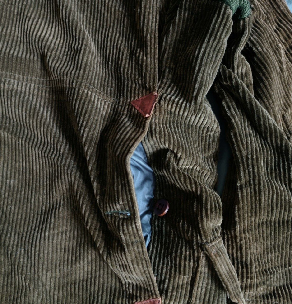 Hunter Vintage 50s France Corduroy Heavy Jacket. Size US XL / EU 56 / 4 - 5 Thumbnail