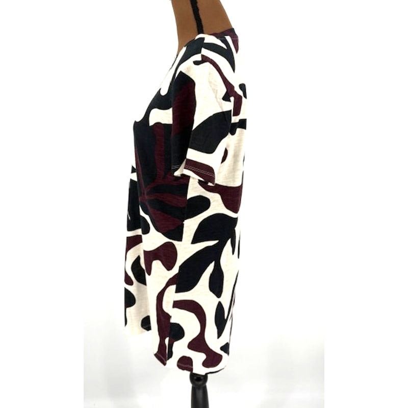 Sanctuary Sanctuary Modern Abstract Floral T-Shirt Dress Size S / US 4 / IT 40 - 4 Thumbnail