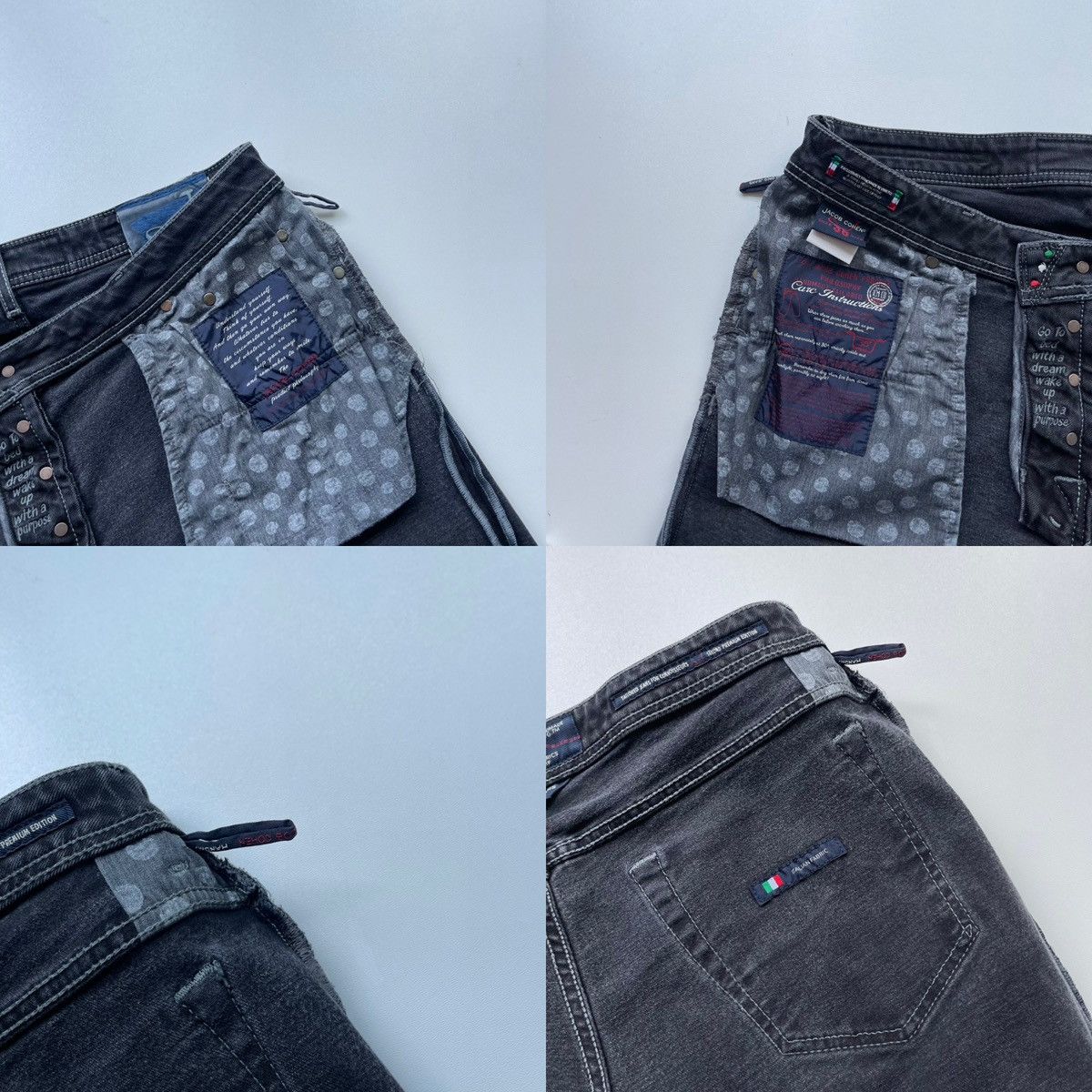 Jacob Cohen Jacob Cohen 688 Handmade Luxury Denim Stretch Jeans Washed Size US 38 / EU 54 - 9 Thumbnail