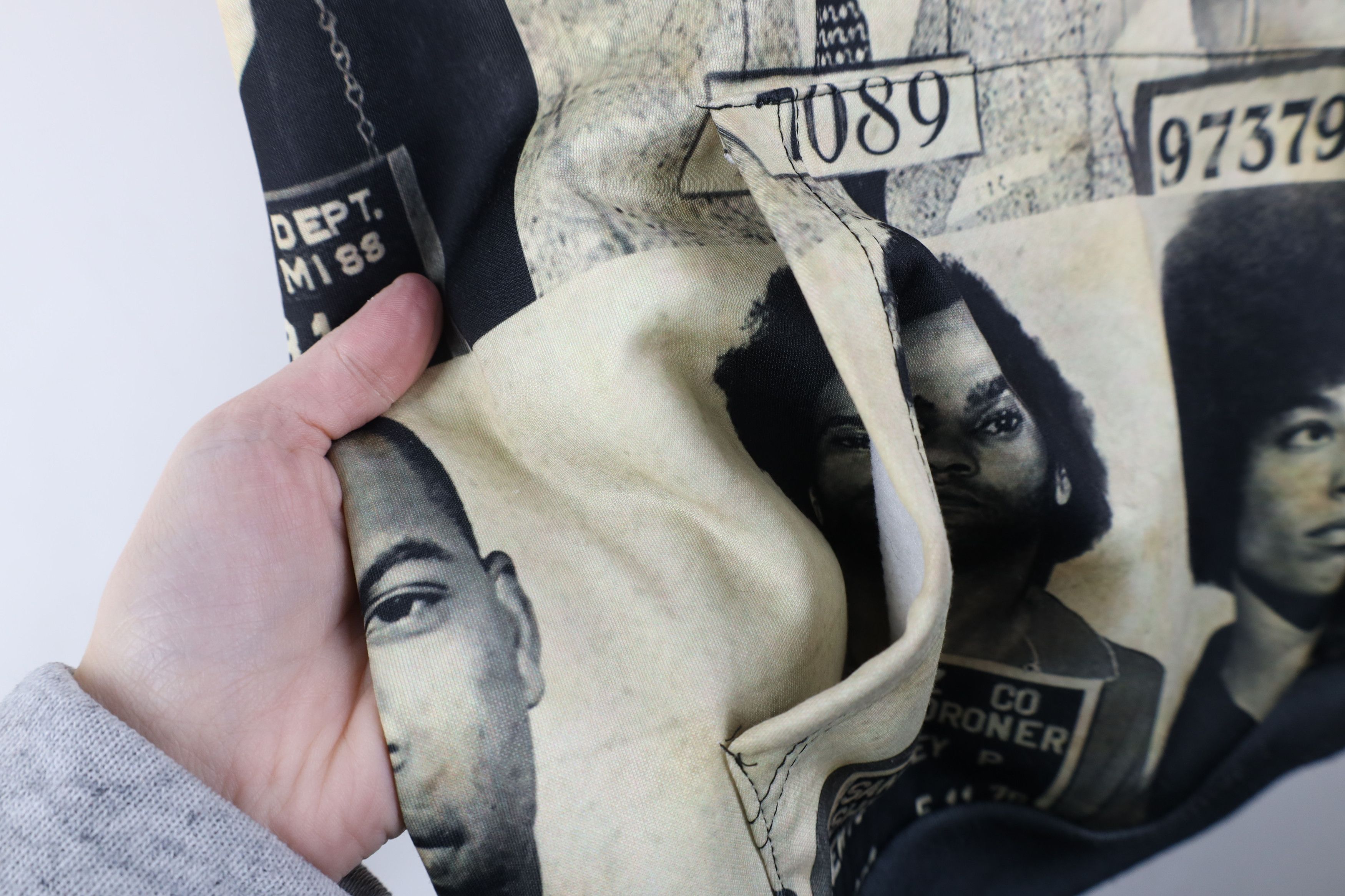 Vintage Vintage Y2K Streetwear Malcolm Jr All Over Print Hoodie Size US L / EU 52-54 / 3 - 6 Thumbnail