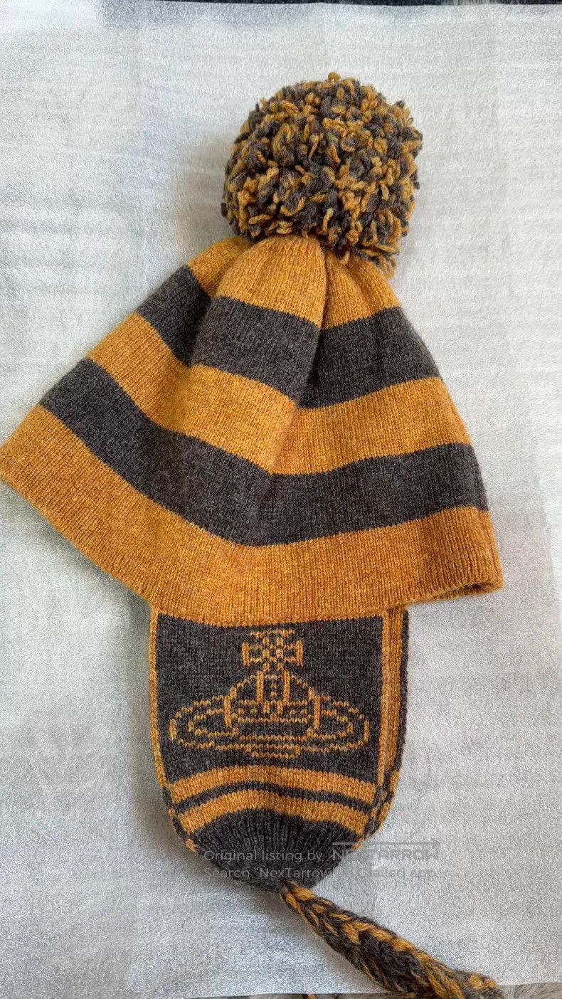Vivienne Westwood Vivienne Westwood Pom Pom Ear Muffs Hat Size ONE SIZE - 3 Thumbnail