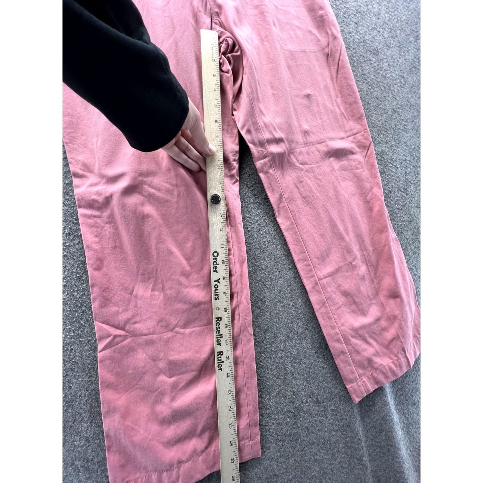 J.McLaughlin J. McLaughlin Pants Mens 34x30 Pink Chino Cotton Regular Fit Straight Leg Casual Size US 34 / EU 50 - 2 Thumbnail
