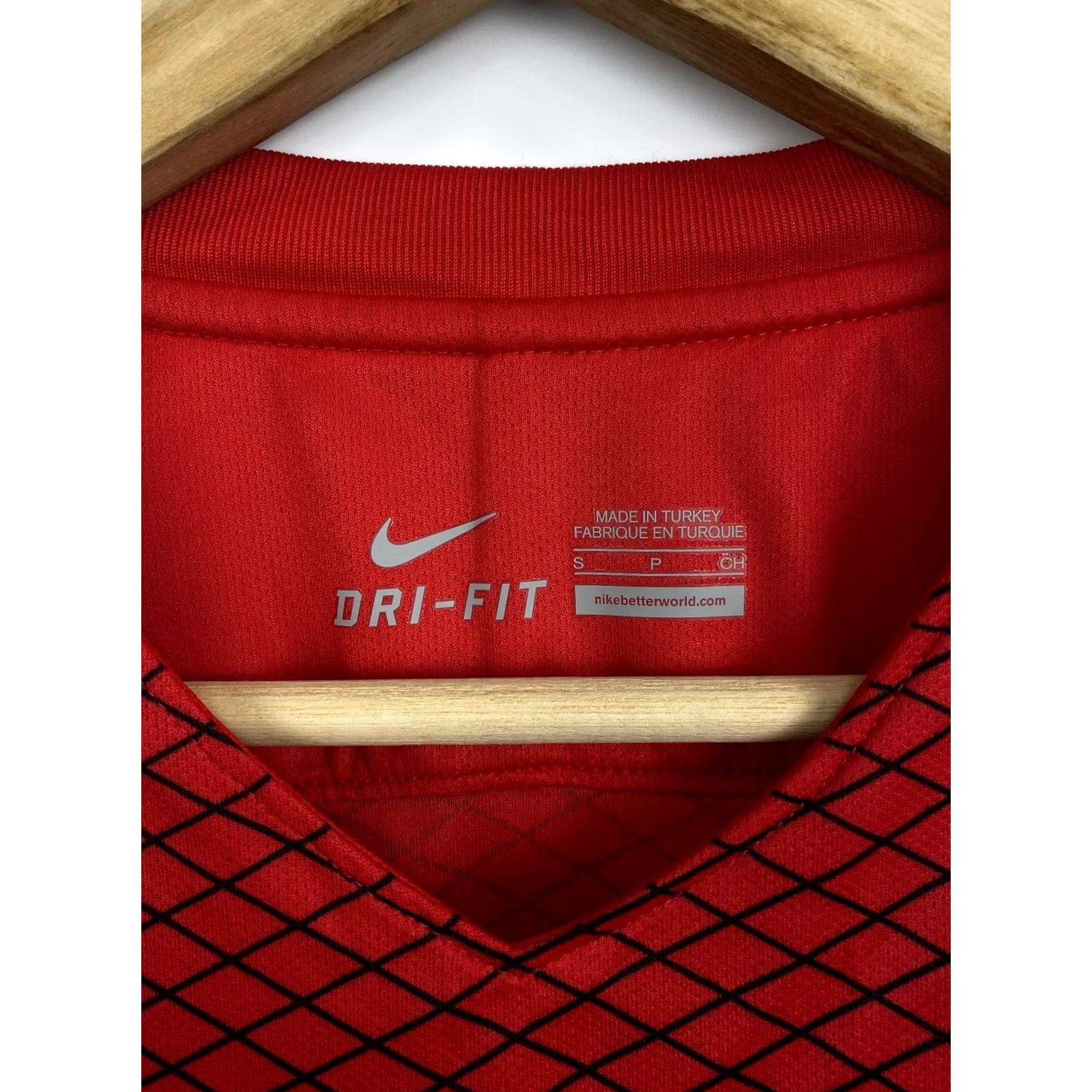 Nike Nike Turkiye Soccer Jersey T-Shirt S Red Mens Shirt Y2K 2016 Turkey Size US S / EU 44-46 / 1 - 5 Thumbnail