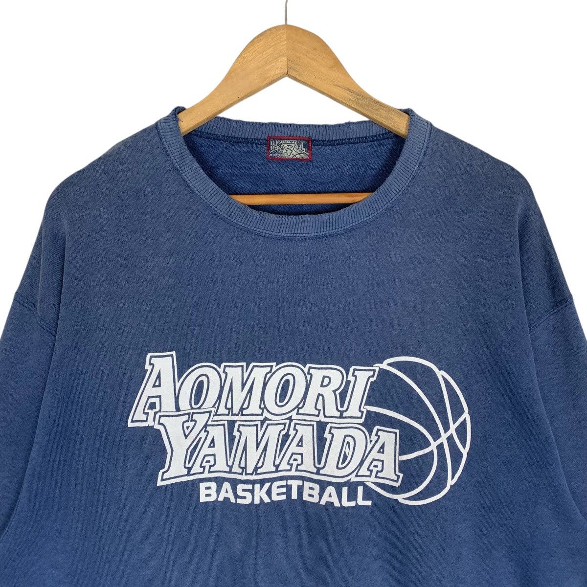 NBA Vintage Distressed Basketball NBA Amori Yamada Sweatshirt Size US L / EU 52-54 / 3 - 5 Thumbnail