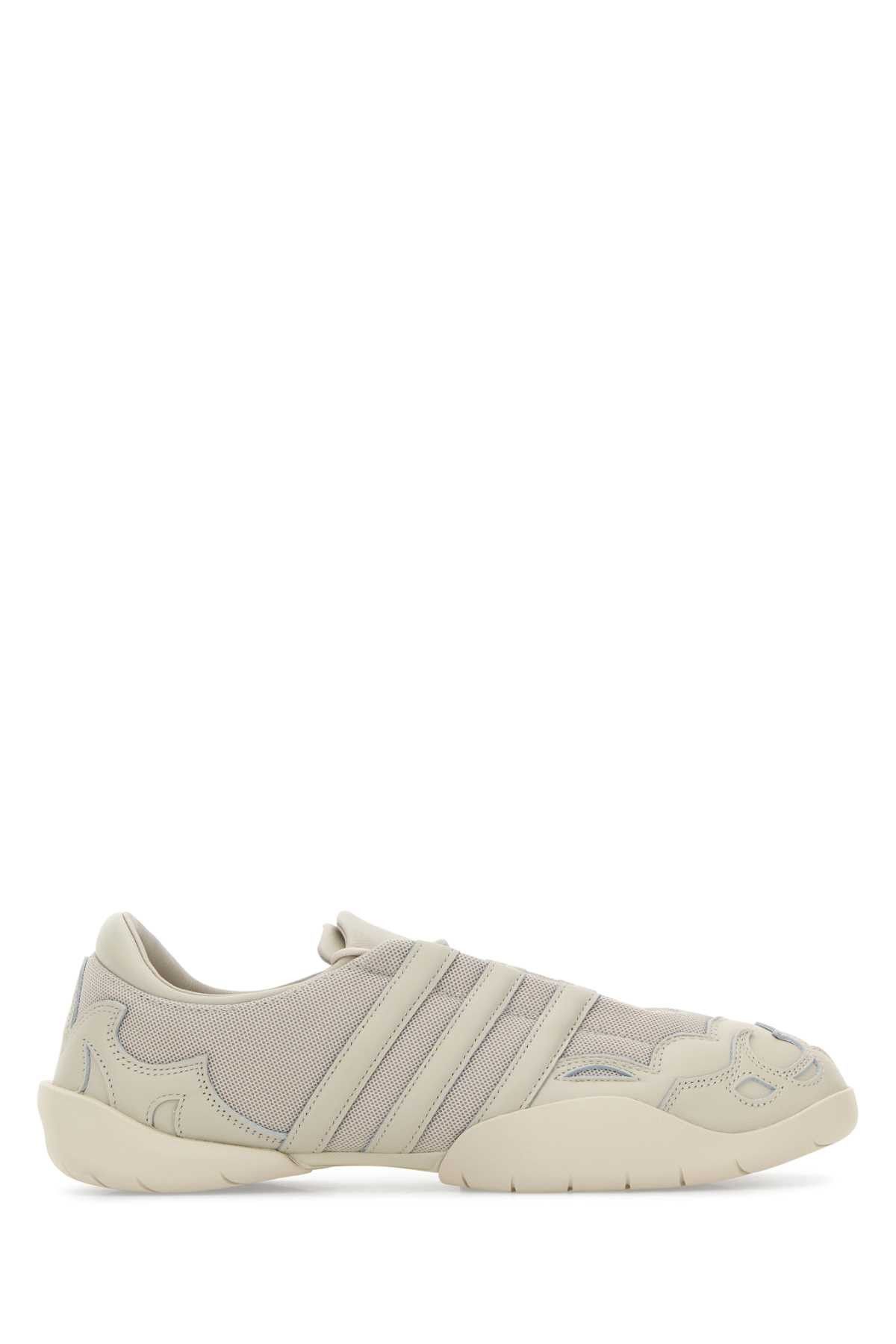 Y-3 Chalk Fabric And Leather Regu 2002 Sneakers Size US 10 / EU 43 - 1 Thumbnail