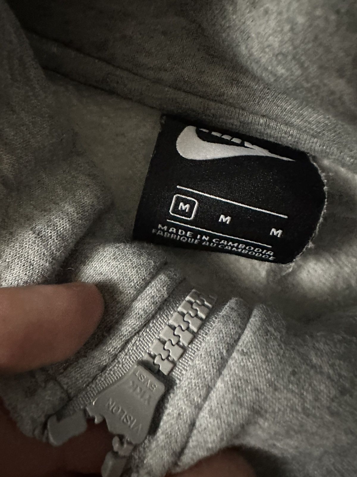 Nike Nike Vintage Zip Hoodie Small Swoosh y2k Size US M / EU 48-50 / 2 - 7 Thumbnail