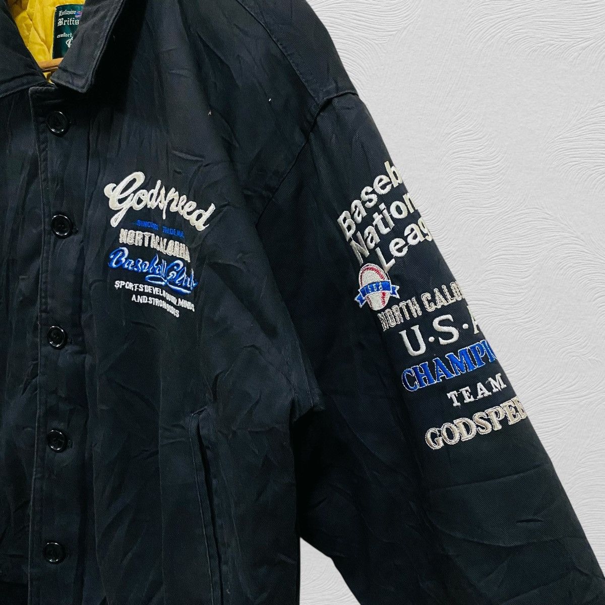 NFL Vintage godspeed baseball nation league jacket Size US XL / EU 56 / 4 - 6 Thumbnail