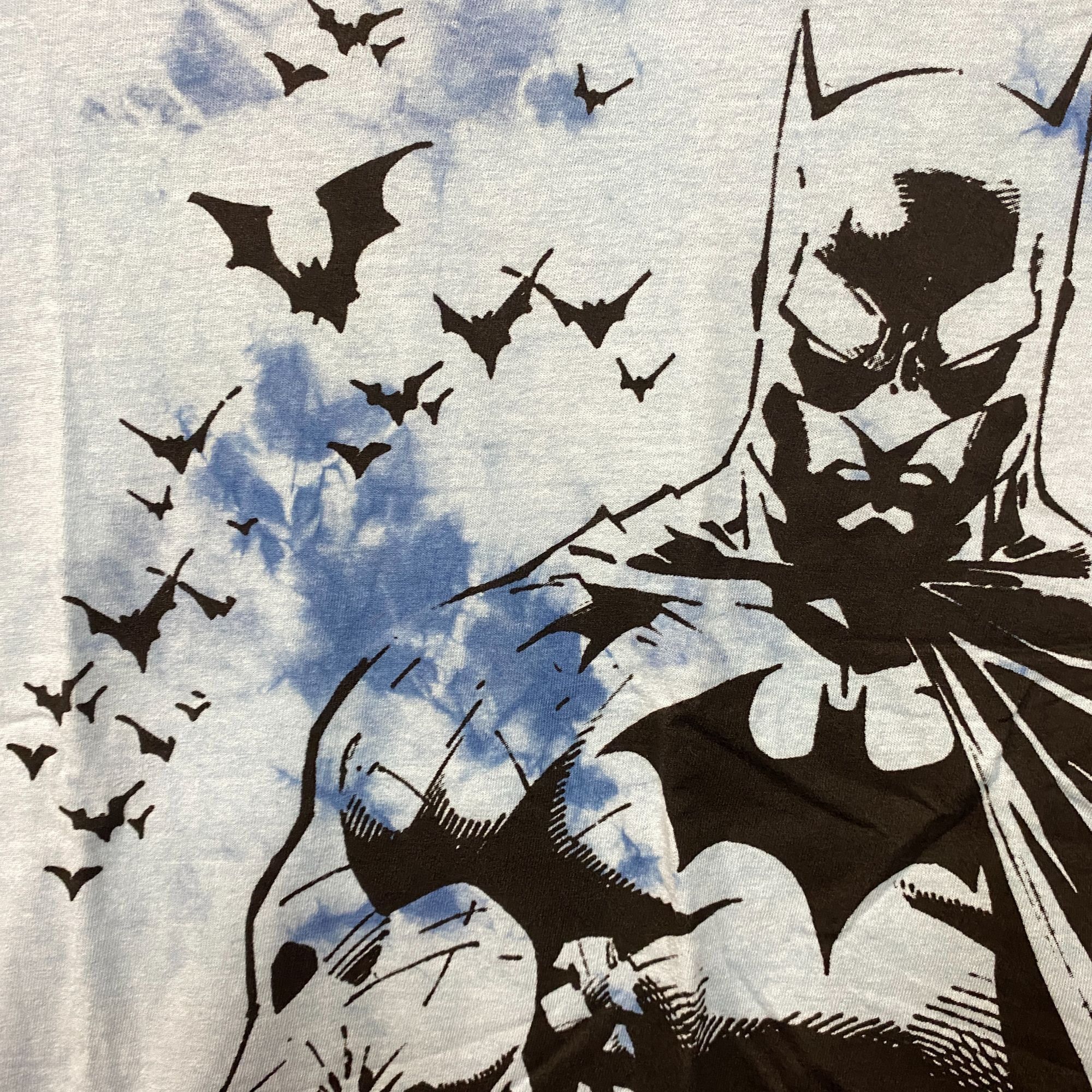 DC Comics Batman Bat Silhouettes Tie Dye T-Shirt Small Size US S / EU 44-46 / 1 - 2 Thumbnail