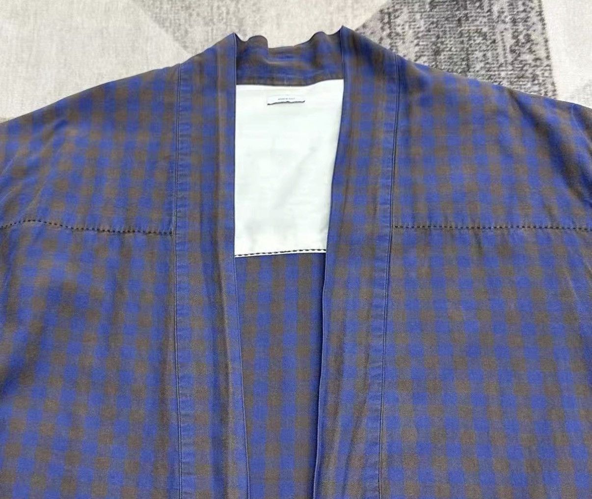 Visvim VISVIM 13AW Plaid Kimono Jacket J16 Size US S / EU 44-46 / 1 - 2 Thumbnail