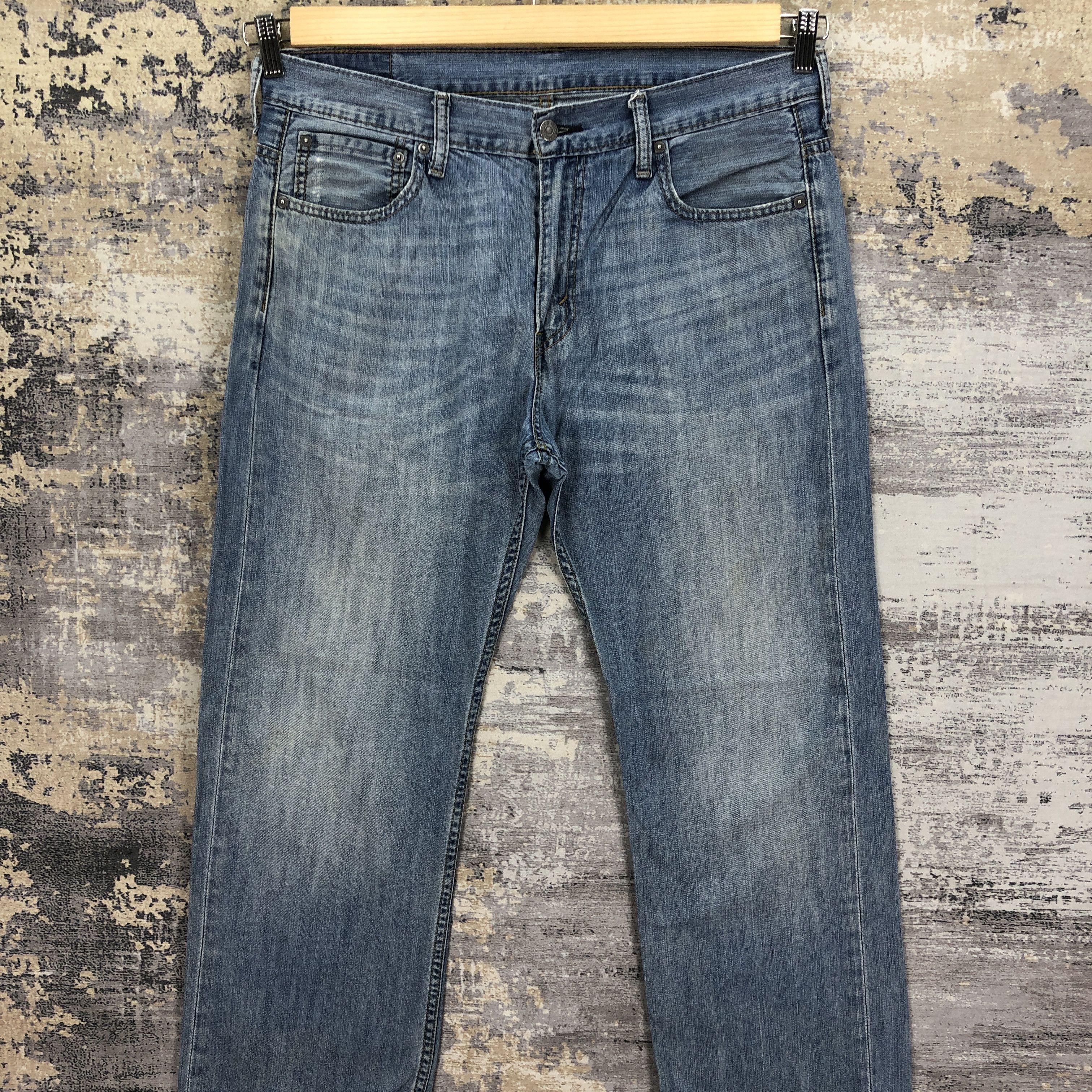 Levi's Vintage Levis 569 Baggy Blue Jeans Levi's Faded Denim Size US 34 / EU 50 - 3 Thumbnail