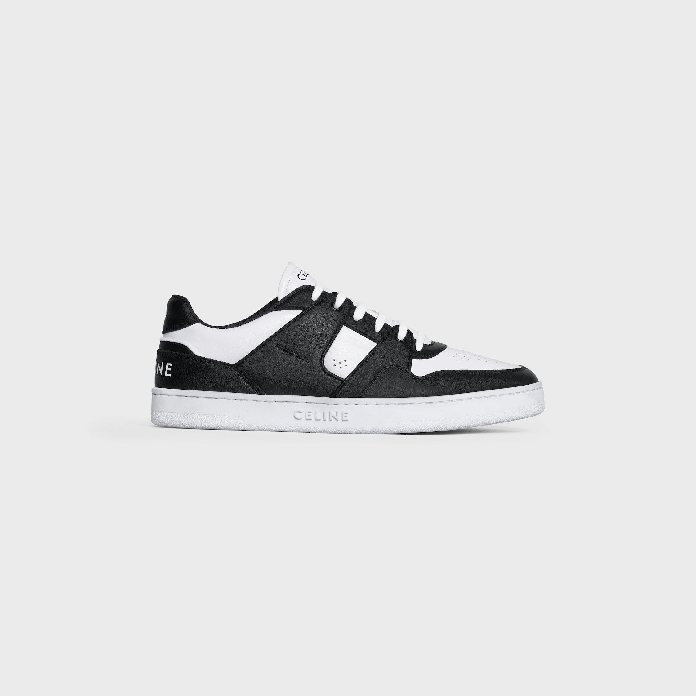 Celine × Hedi Slimane Celine TR 01 Triomphe White & Black Low Top