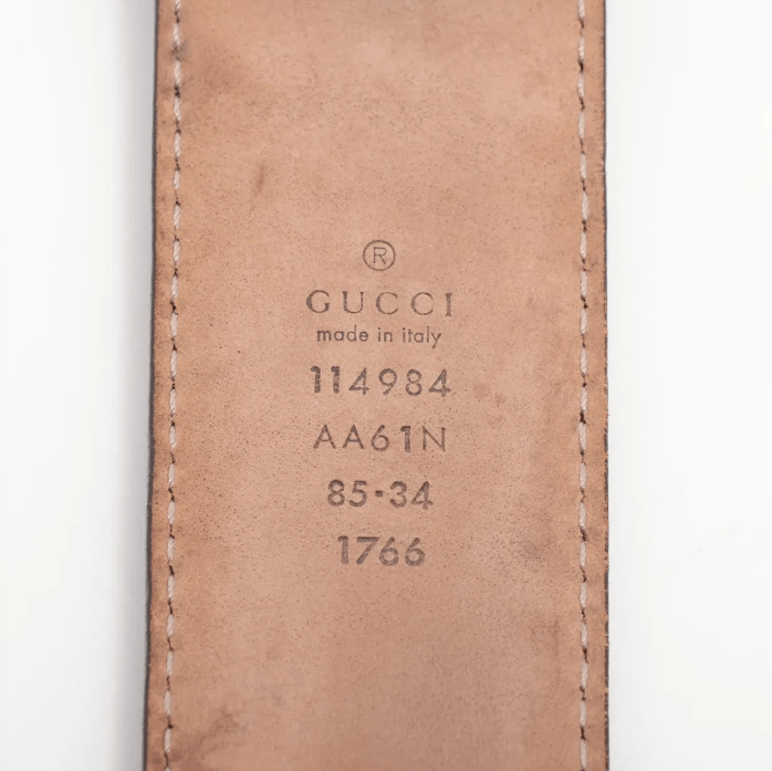 Gucci Interlocking GG Leather Belt Size ONE SIZE - 5 Thumbnail