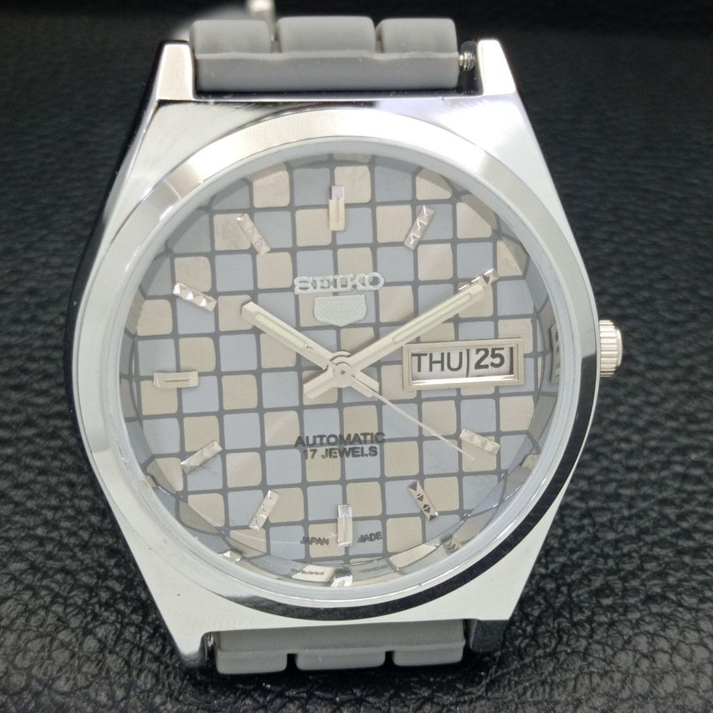 Seiko REFURBISHED VINTAGE SEIKO 5 AUTO JAPAN MENS WATCH a440216 Size 38 - 3 Thumbnail