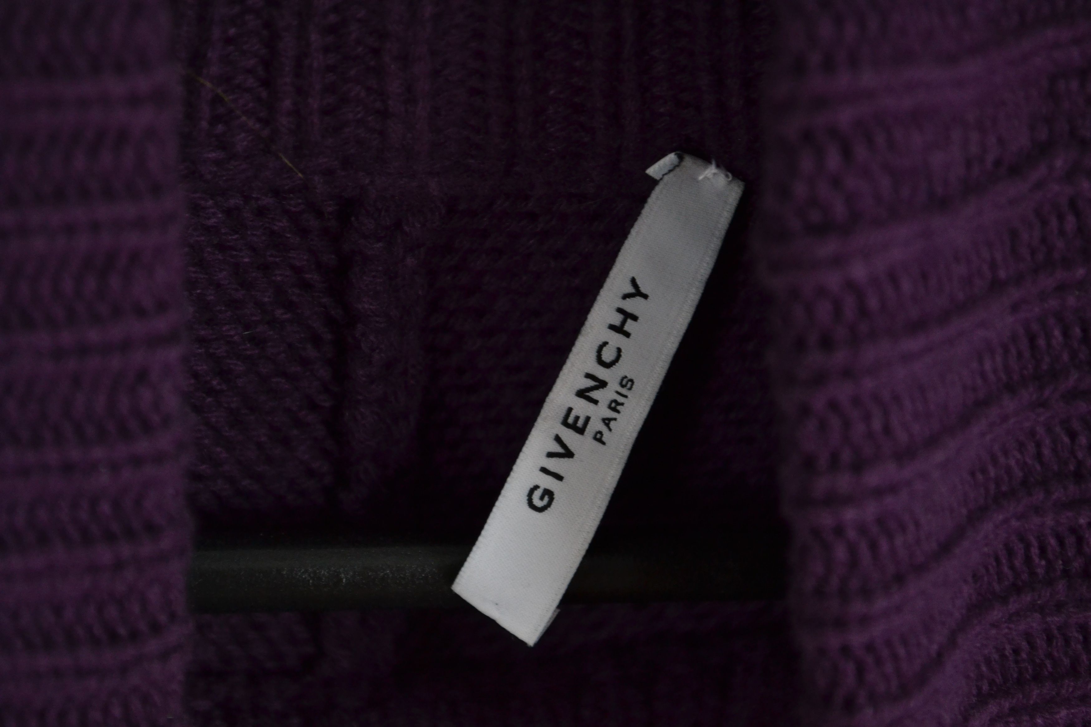 Givenchy GIVENCHY Sweater Cross Belt Waist Jumper Dress Purple Size M / US 6-8 / IT 42-44 - 12 Thumbnail