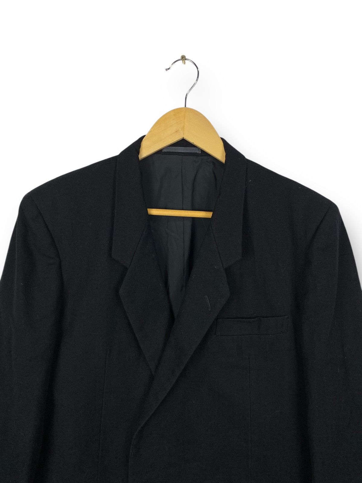 Comme des Garcons Vintage Comme Des Garcons Homme H-J05046MS Wool Jacket. #E3 Size US S / EU 44-46 / 1 - 2 Thumbnail