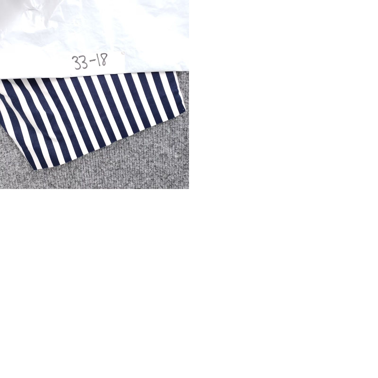 Vintage New York & Company Womens Blue Bermuda Shorts Size 10 Striped Mid-Rise Flat Front Zip Size 32" / US 10 / IT 46 - 9 Thumbnail