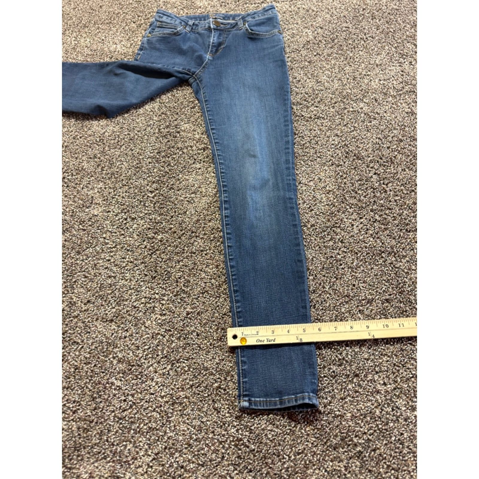 Vintage Kut from the Kloth Jeans Women's Size 6 Blue Denim Skinny Stretch Flex 5-Pocket Design Size 28" / US 6 / IT 42 - 3 Thumbnail
