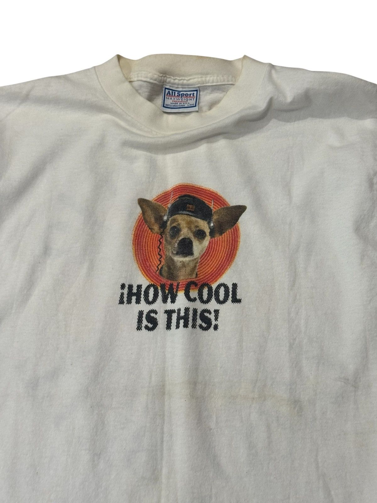 Vintage Vintage Promo Tee Taco Bell 98’s How Cool Size US XL / EU 56 / 4 - 2 Thumbnail