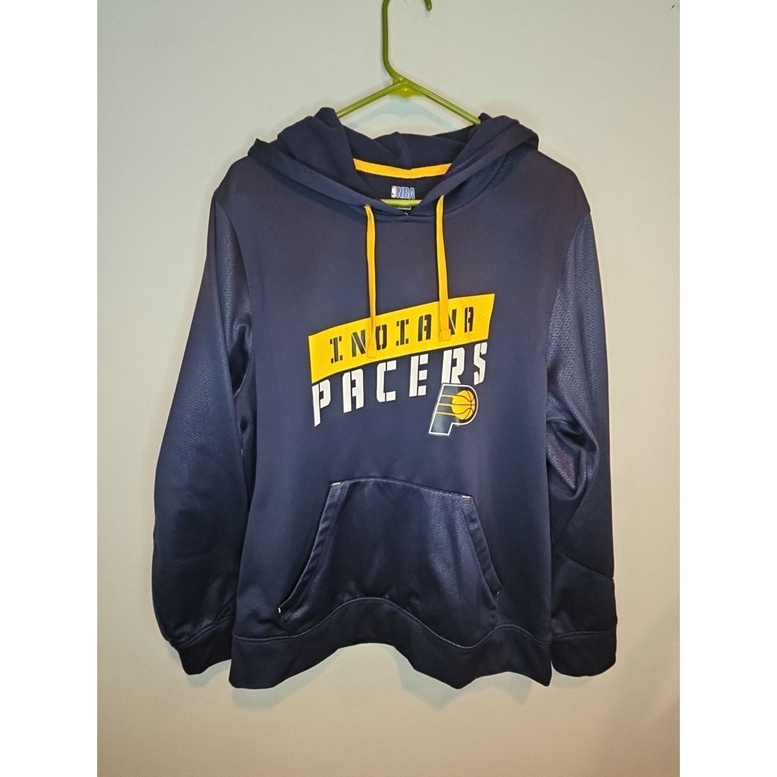 NBA Indiana Pacers Hoodie Mens L Basketball NBA TX3 Warm Size US L / EU 52-54 / 3 - 1 Thumbnail
