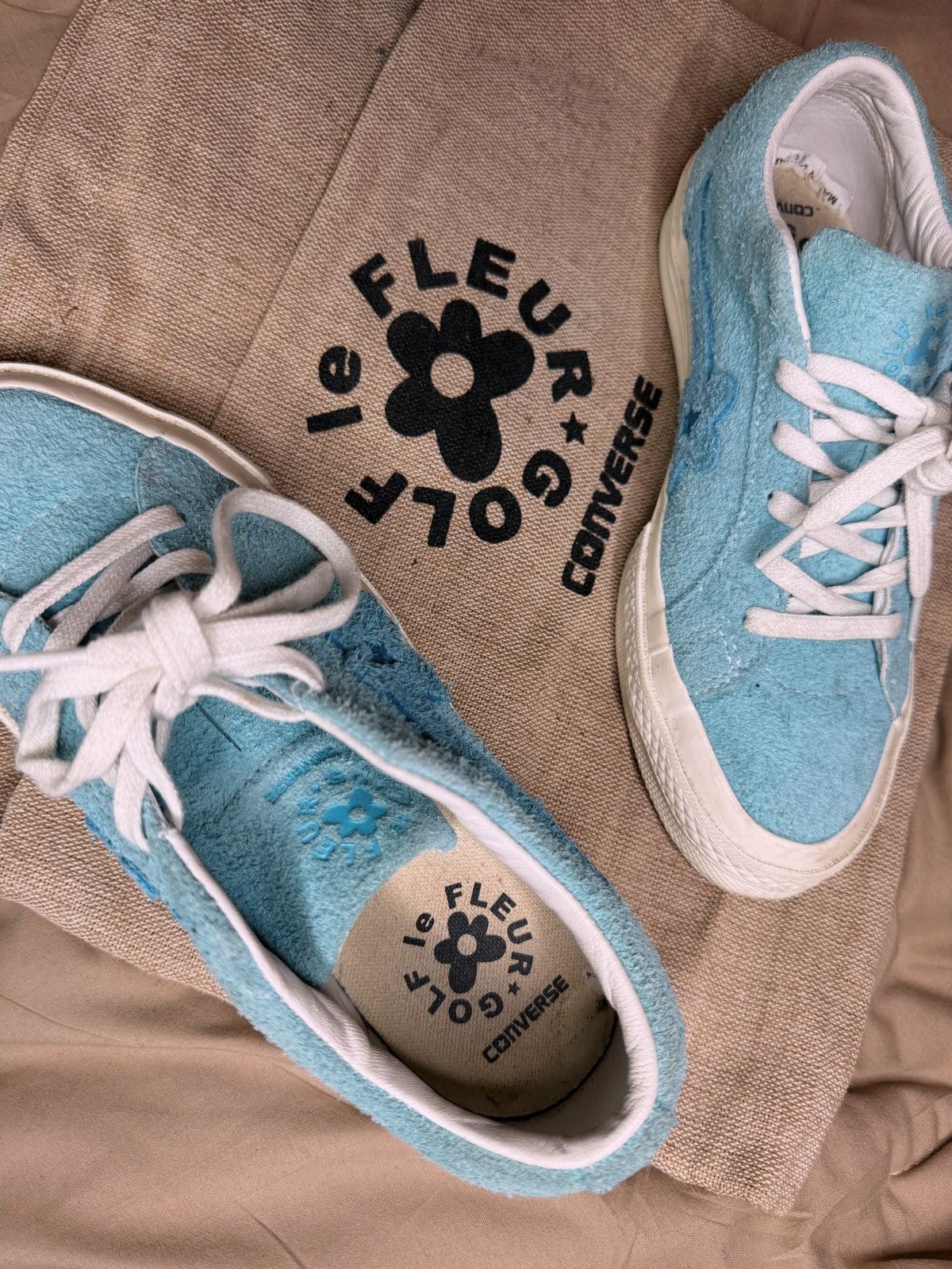 Converse Tyler the Creator Golf le Fleur Bachelor Blue - Converse Ox Size US 6 / IT 36 - 5 Thumbnail