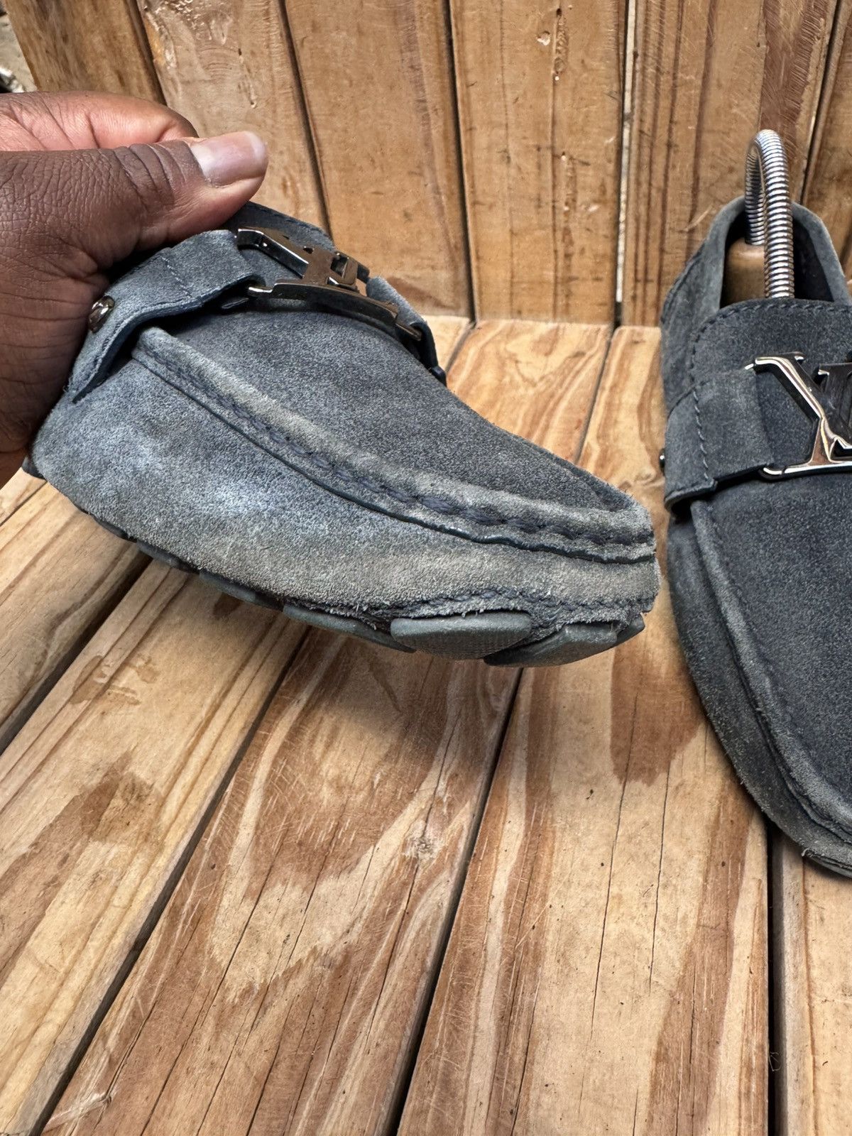 Louis Vuitton Louis Vuitton Classic Moccasins Leather Loafers Size uk 5.5L Size US 6.5 / EU 39-40 - 8 Thumbnail