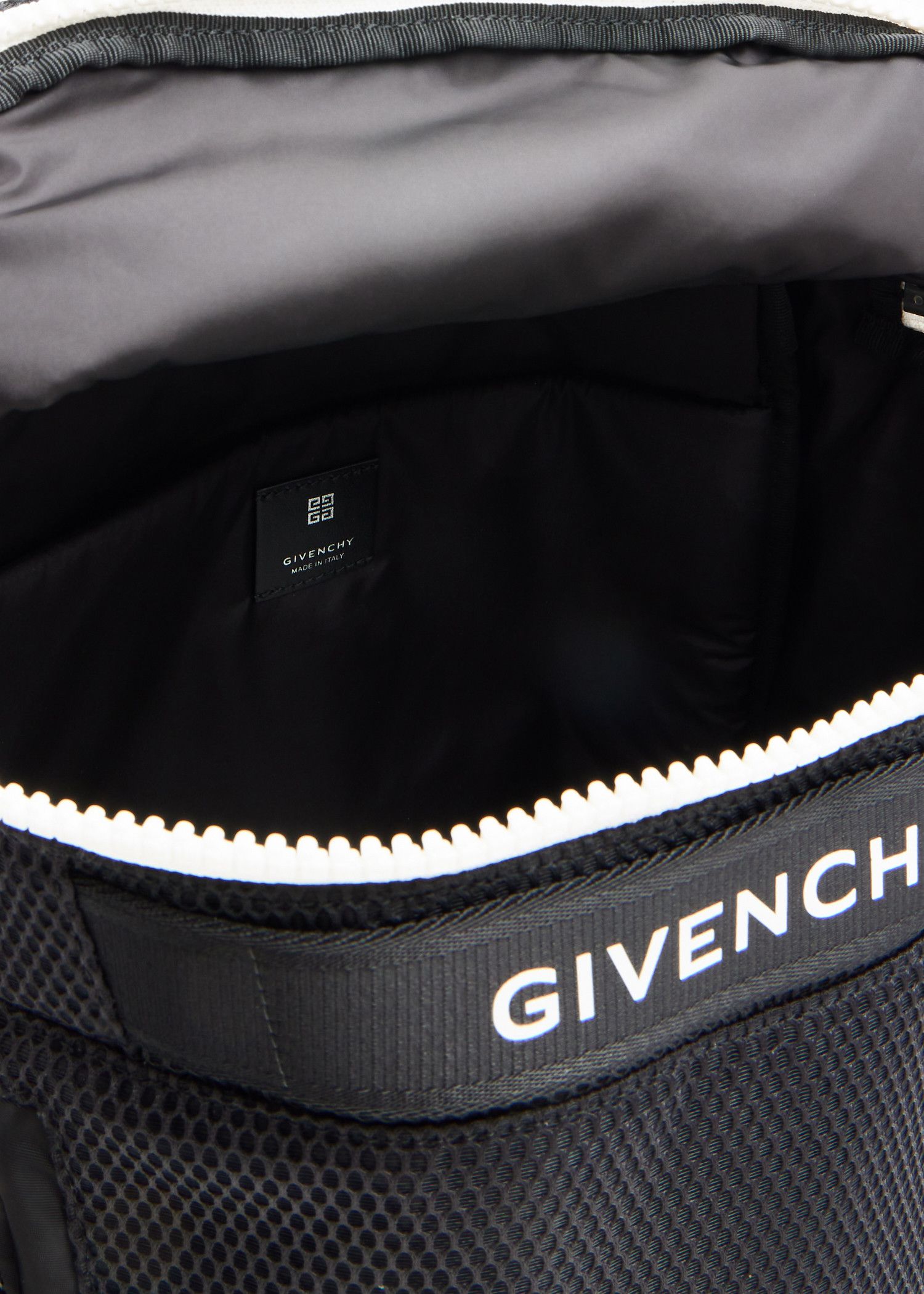 Givenchy o1gr1nt0125 Size: OS / G-Trek Backpack in Black/White Size ONE SIZE - 5 Thumbnail