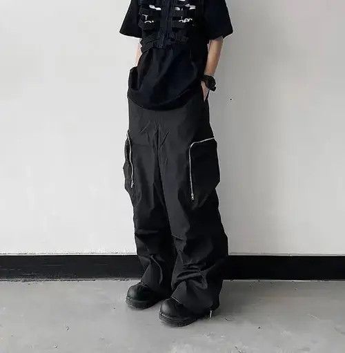 Homemade × Japanese Brand Bag Baggy vintage-inspired cargo pants Size US 34 / EU 50 - 3 Thumbnail