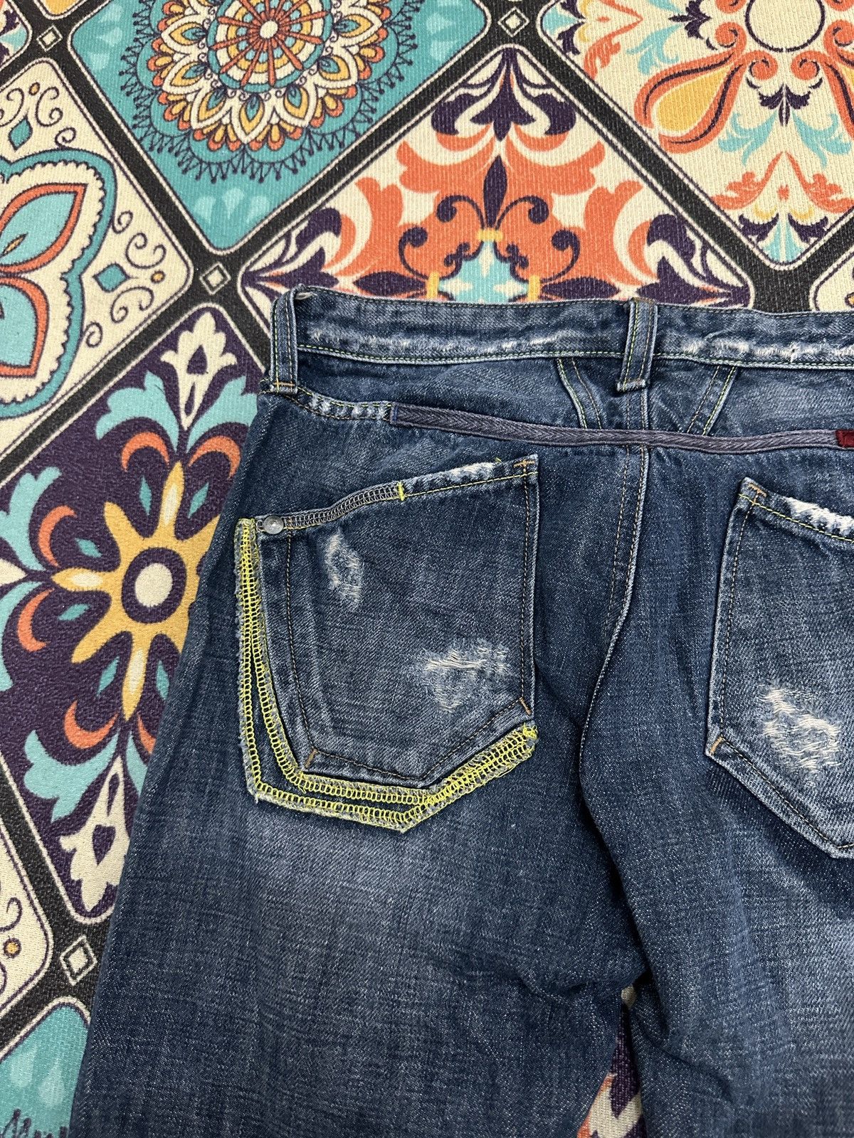 Marithe + Francois Girbaud 2000 Marithe + Francois Girbaud Wash Denim Jeans Size US 28 / EU 44 - 14 Thumbnail
