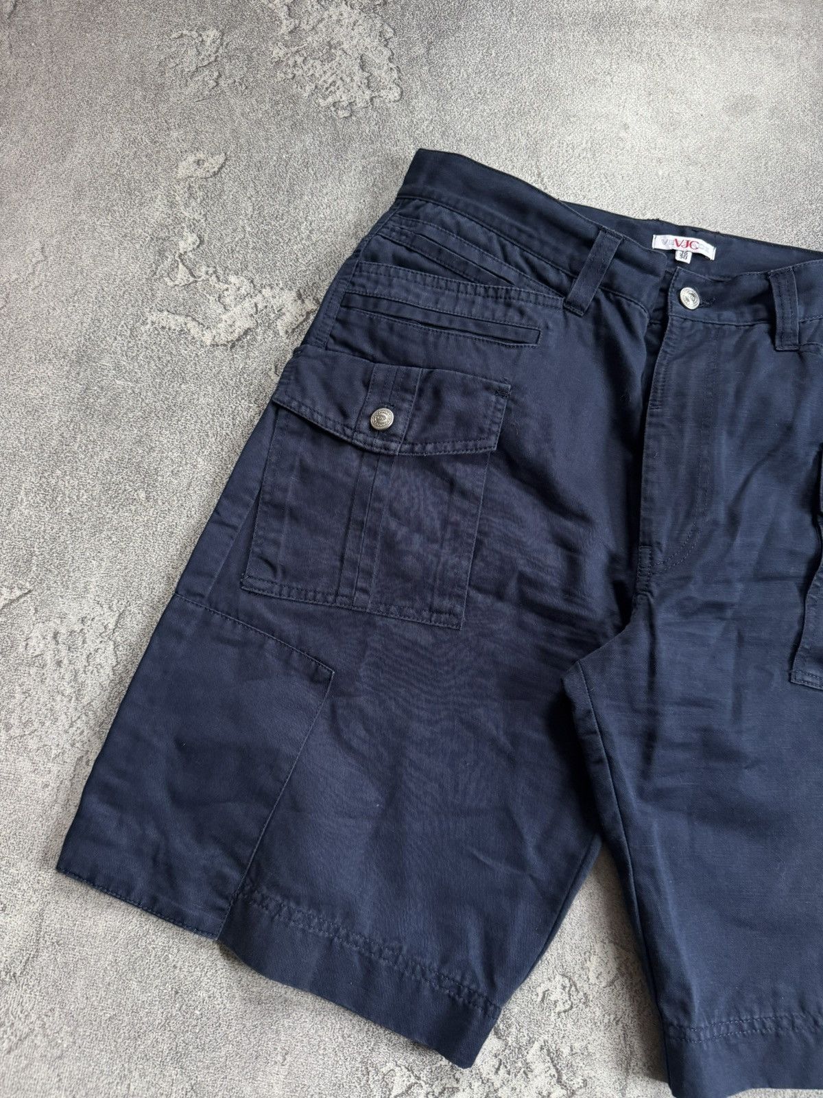 Versace Jeans Couture Versace jeans couture 34W blue cargo shorts 🩳 multipocket Size US 34 / EU 50 - 3 Thumbnail