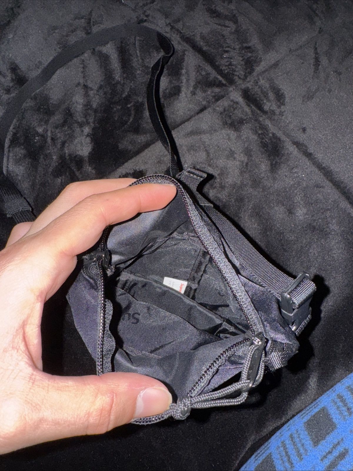 Supreme NEW supreme over should black bag Size ONE SIZE - 3 Thumbnail