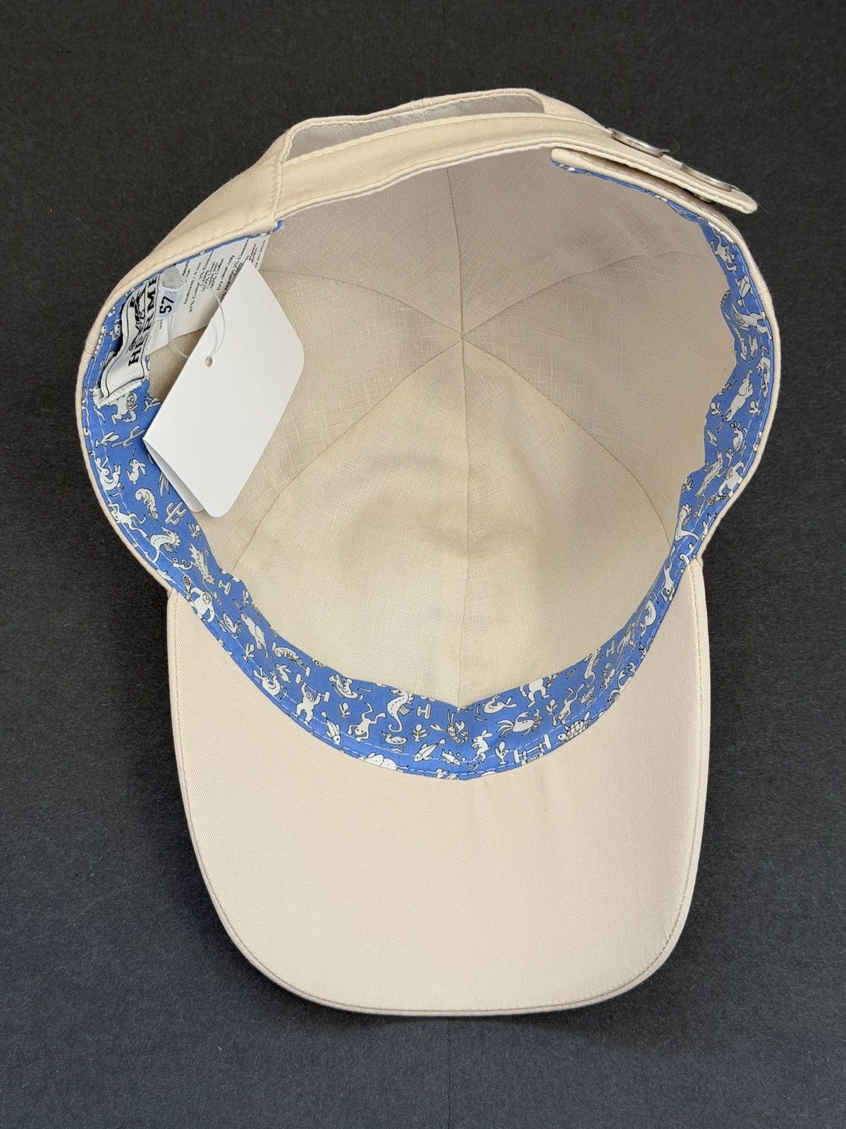 Hermes HERMES Casquette Riley Hat Baseball Cap Homme Size 57 Size ONE SIZE - 8 Thumbnail