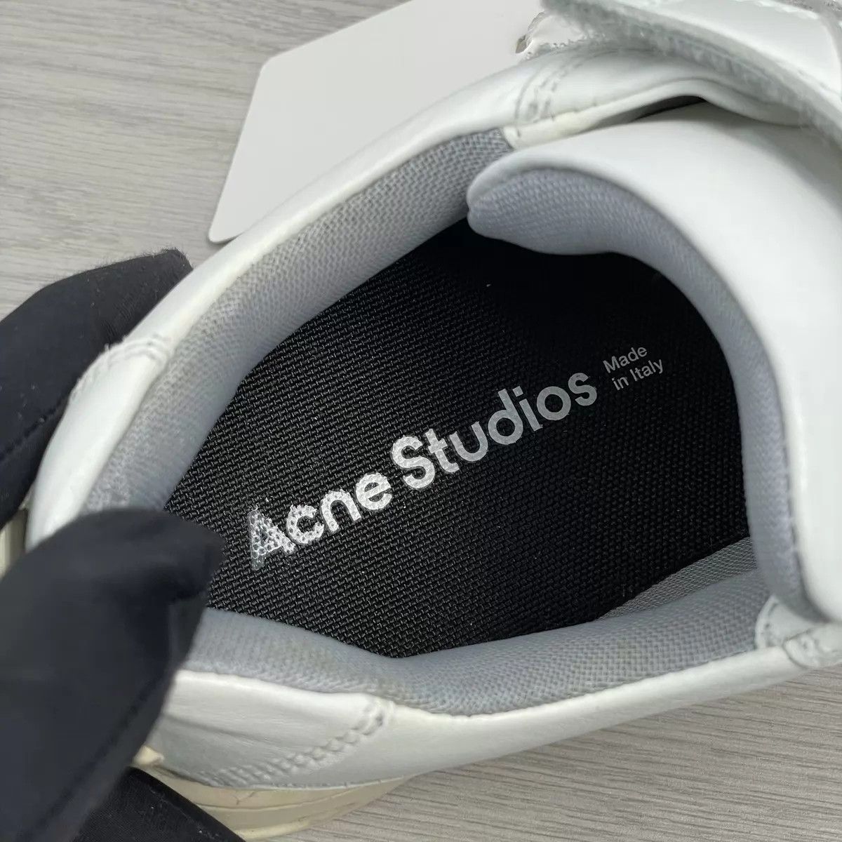 Acne Studios ACNE White Leather Sneakers 37 260312WQQ3H03 Size US 6.5 / IT 36.5 - 9 Thumbnail