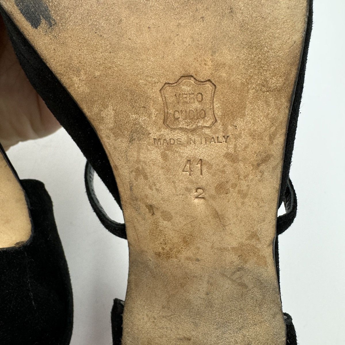 Manolo Blahnik Manolo Blahnik Black Suede Heels Size US 11 / IT 41 - 7 Thumbnail