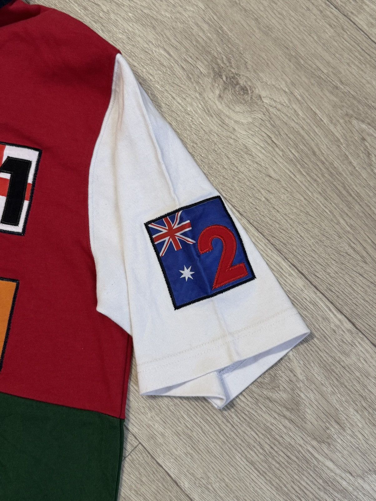 Vintage 🔷Vintage Cotton Traders 10 World Nations Teams Rugby Shirt🔷 Size US M / EU 48-50 / 2 - 6 Thumbnail