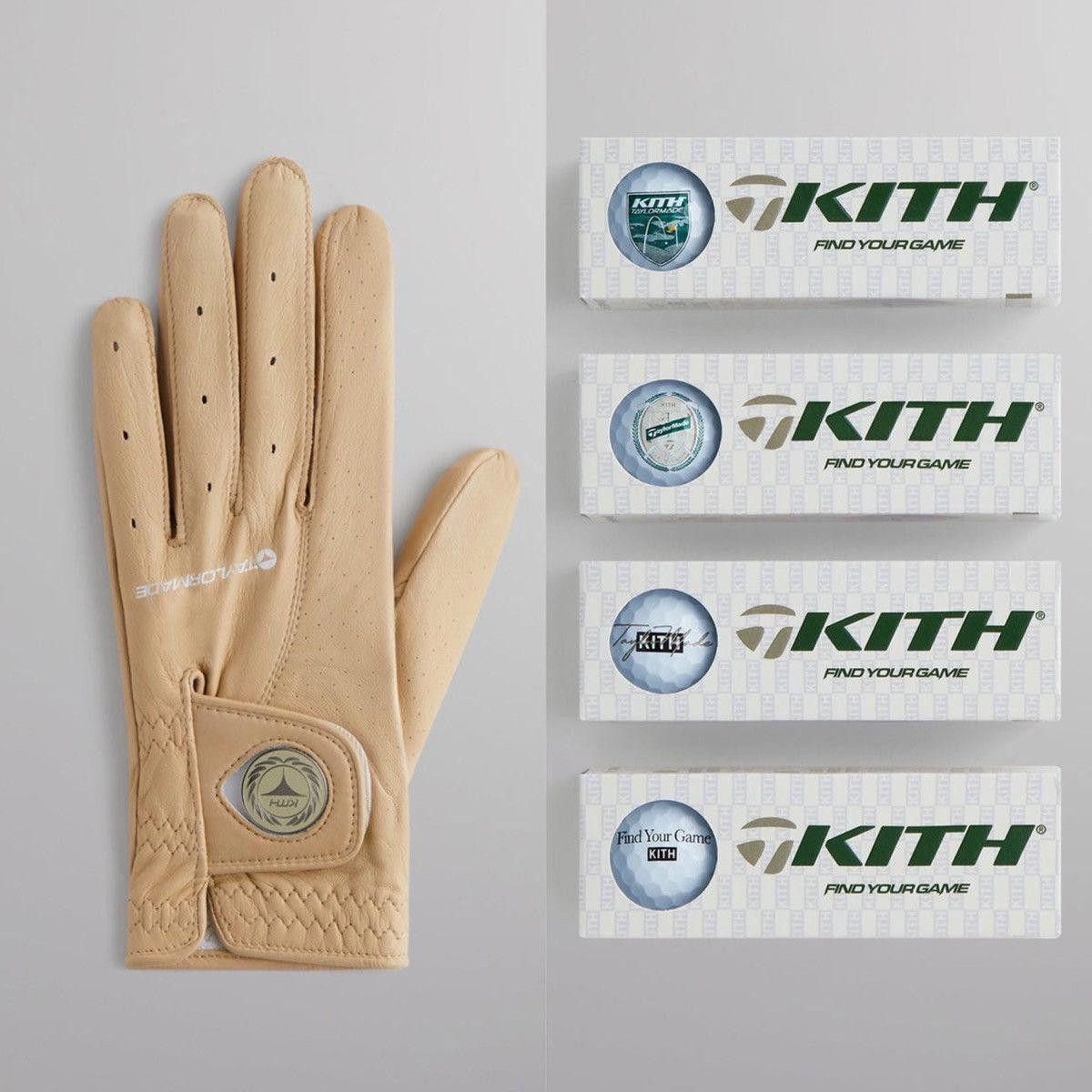 Kith Kith x Taylormade TP Glove L & TP5 Golf Ball Set | Grailed