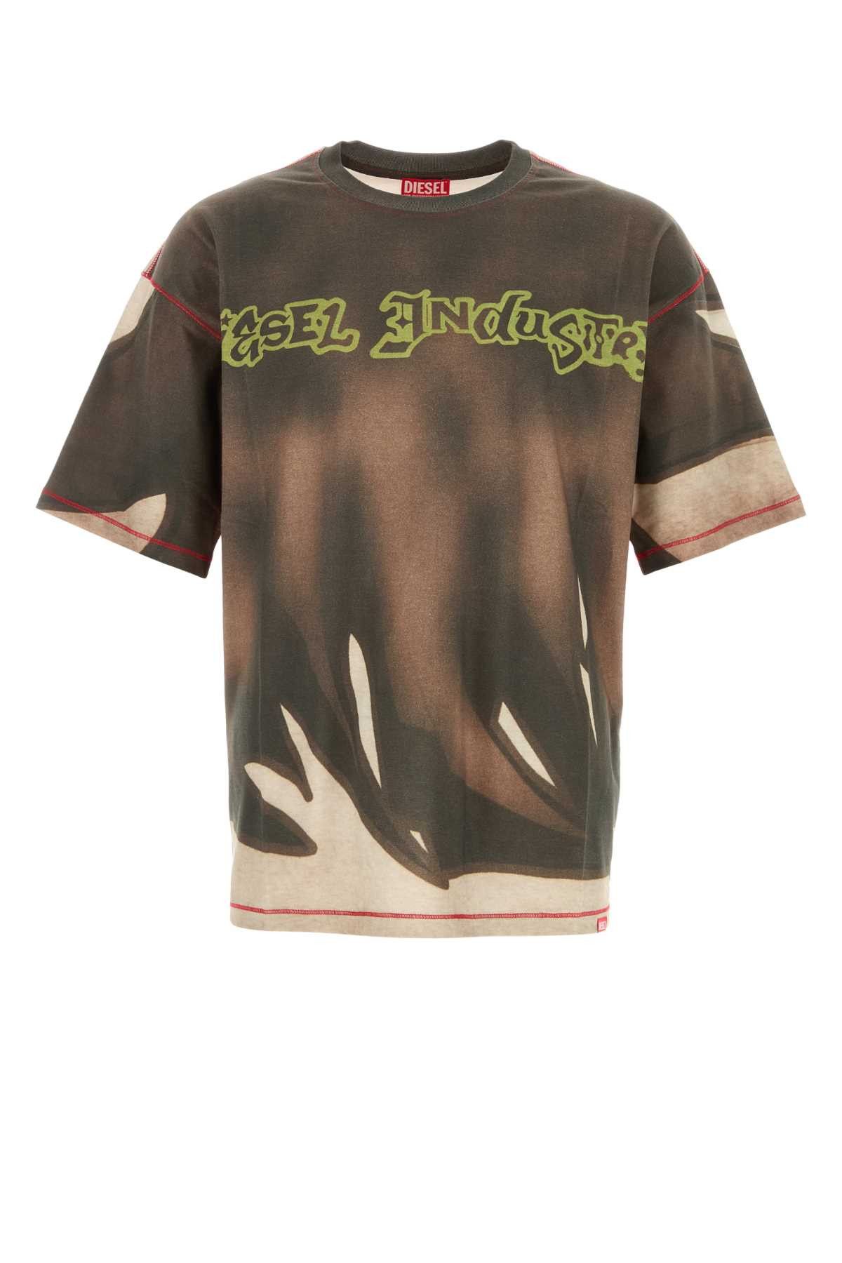 Diesel Printed Cotton T-Shirt Size US S / EU 44-46 / 1 - 1 Thumbnail
