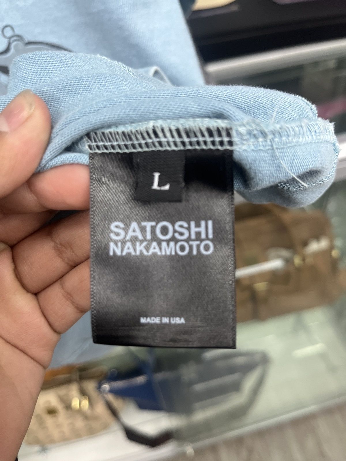 Satoshi Nakamoto Satoshi Nakamoto Rally Tee Size US L / EU 52-54 / 3 - 4 Thumbnail