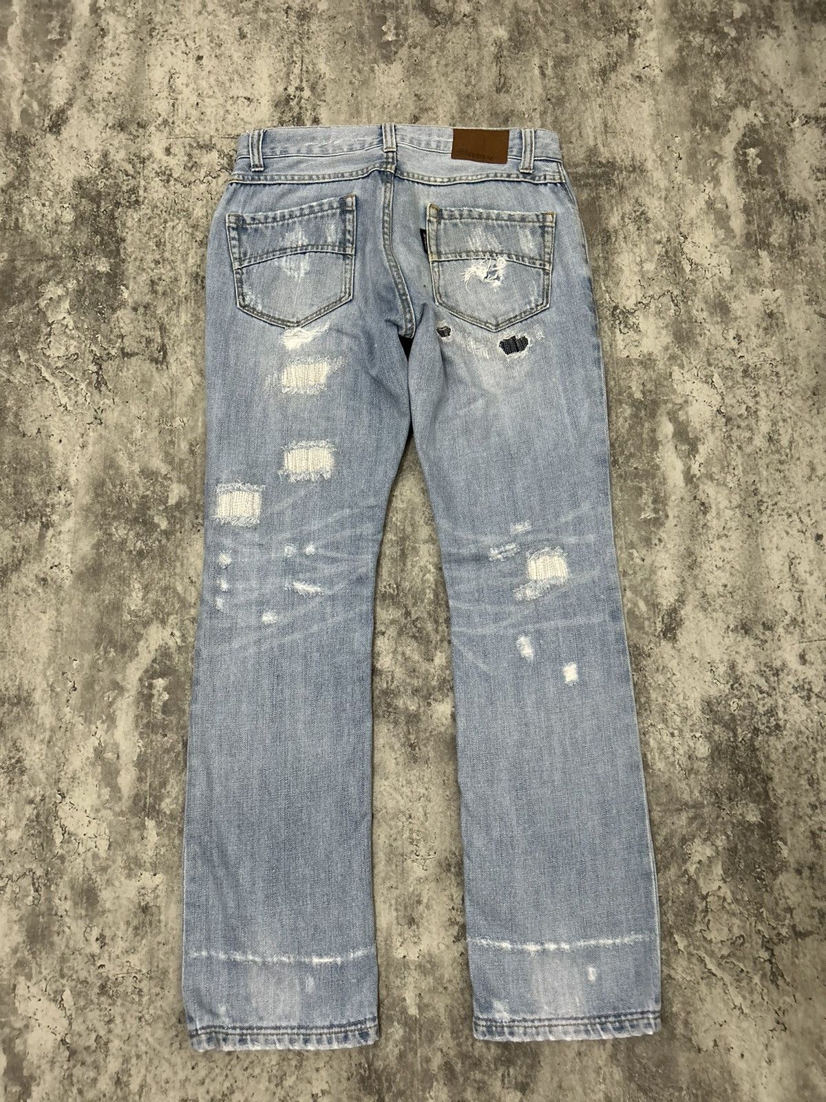 Hysteric Glamour × Japanese Brand Tokyo Aoyama Japan Distressed Jeans Size US 31 - 2 Thumbnail