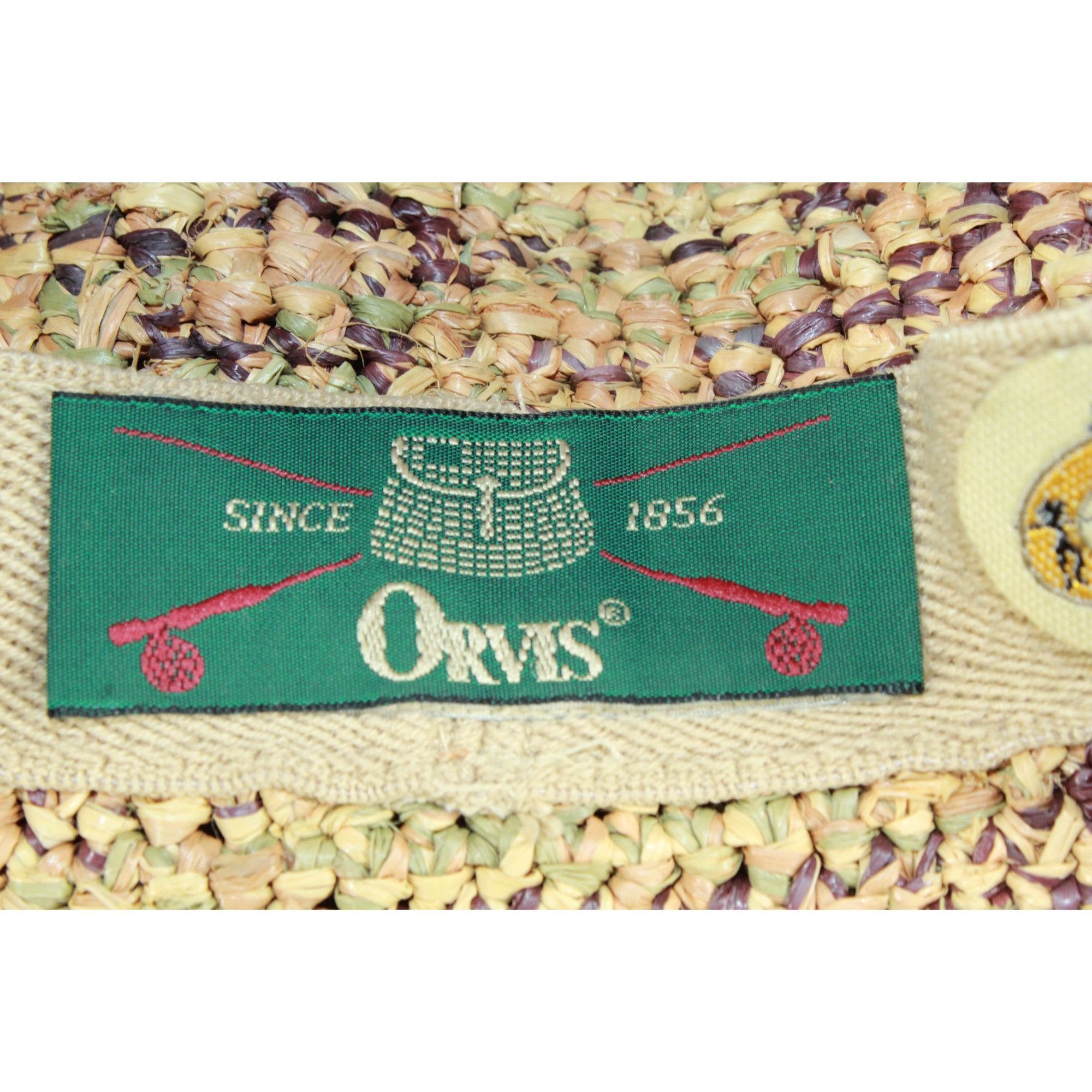 Orvis Orvis Women's Brown Straw Breathable Summer Bucket Hat Size ONE SIZE - 8 Thumbnail