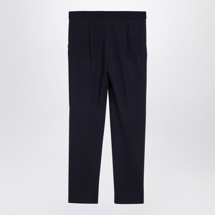 Max Mara o1d2blof0824 Trousers in Navy Blue Size 30" / US 8 / IT 44 - 2 Thumbnail