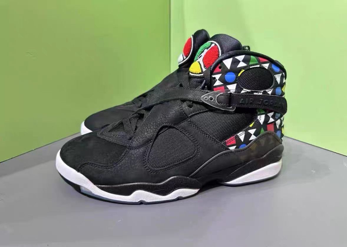 Jordan Brand Air Jordan 8 Retro "Quai 54" Basketball Shoes K15 Size US 11 / EU 44 - 1 Thumbnail