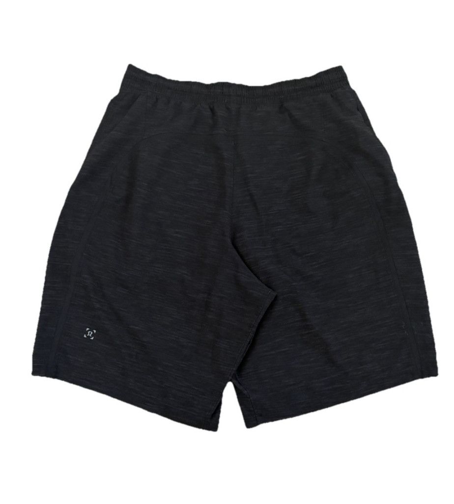 Lululemon LULULEMON PACE BREAKER SHORT LINER 9” HEATHER BLACK SZ SMALL Size US 28 / EU 44 - 6 Thumbnail