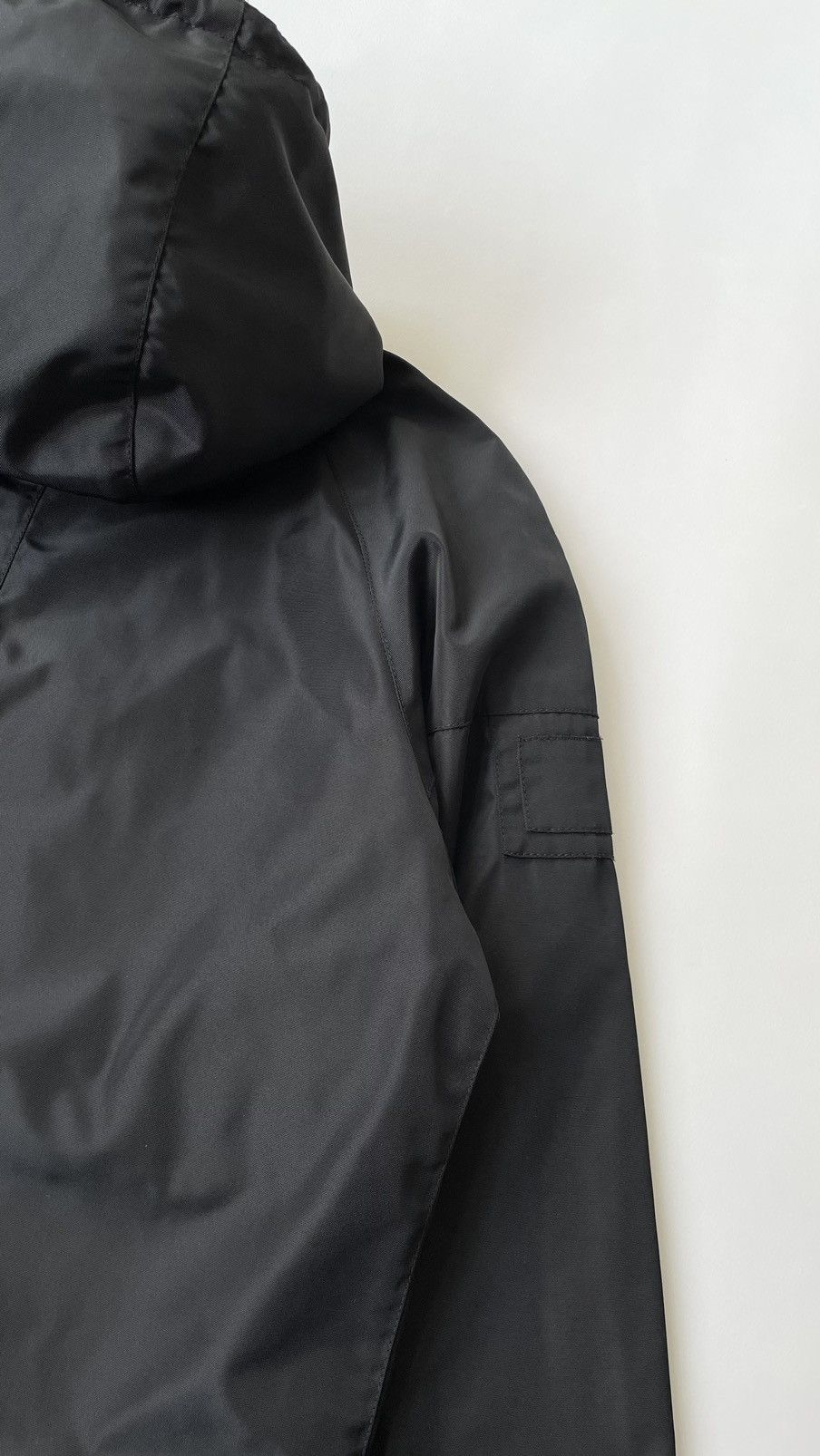 Prada S/S 07 Black Nylon Utility Jacket Size US M / EU 48-50 / 2 - 16 Thumbnail