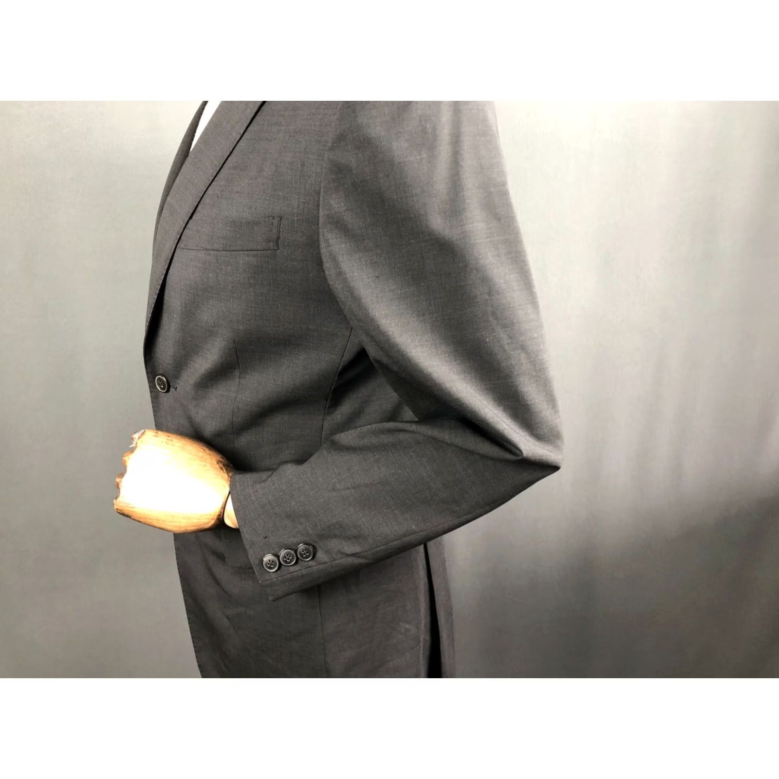 Pal Zileri Pal Zileri Lab Blazer Wool Dark Gray Men Size 50 Size 50R - 6 Thumbnail