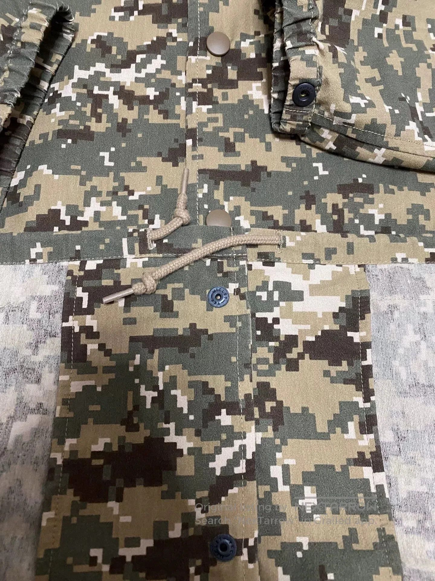 Beams Plus camo military style oversized jacket. Size US L / EU 52-54 / 3 - 4 Thumbnail