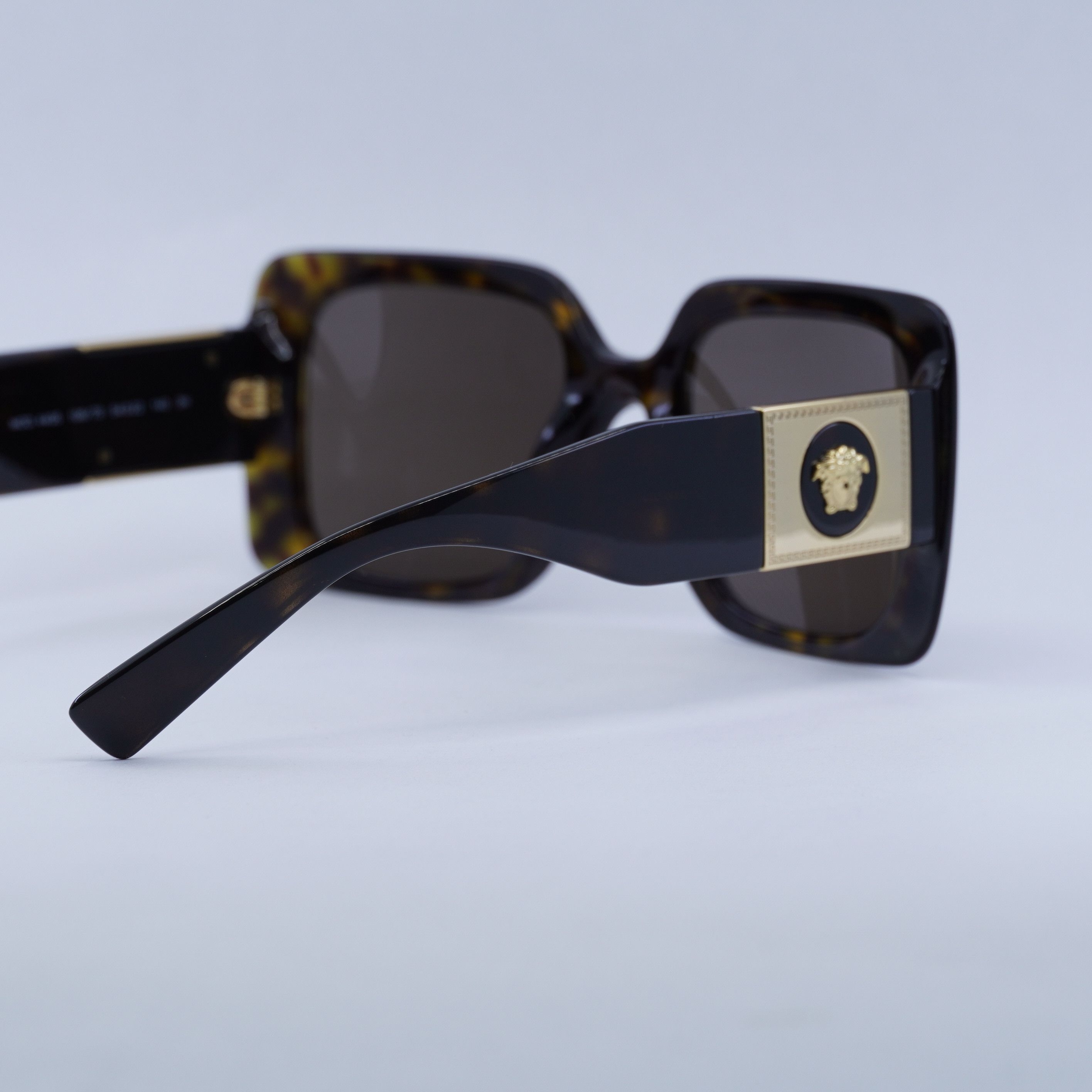 Versace Versace VE4405 108/73 Sunglasses Havana Square Frame Size ONE SIZE - 5 Thumbnail