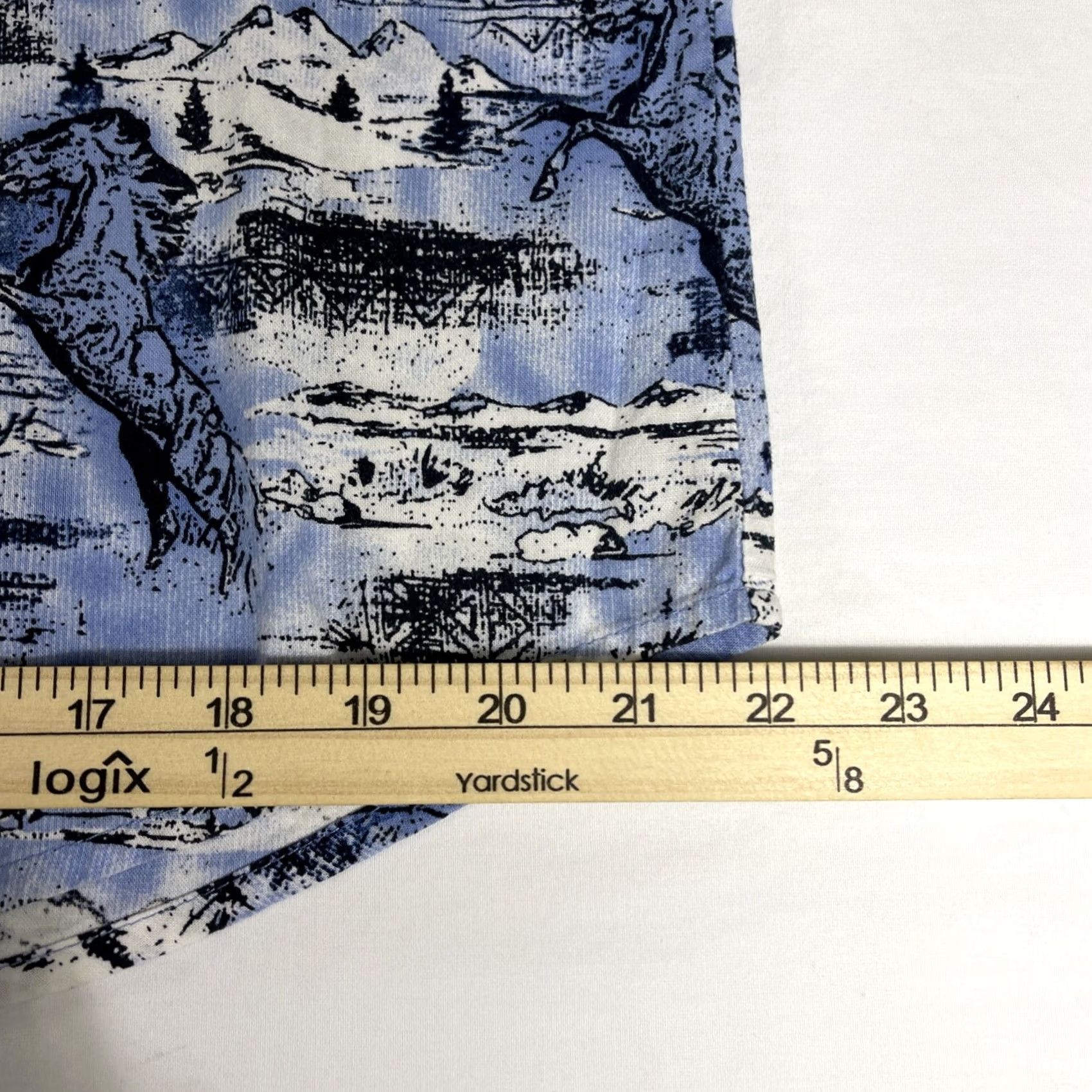 Wrangler VINTAGE Wrangler L Western Shirt Pearl Snap Button Horses AOP Short Sleeve 90s Size US L / EU 52-54 / 3 - 7 Thumbnail